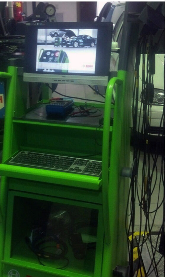 Diagnóstico electrónico de inyección